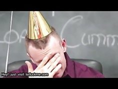 Creampie teen with braces fucked by coach on his birthday milf cumshot blowjob