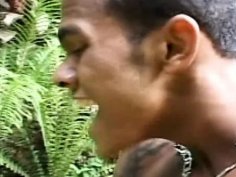 Big booty latina takes two cocks deep in her tight holes - wild dp action